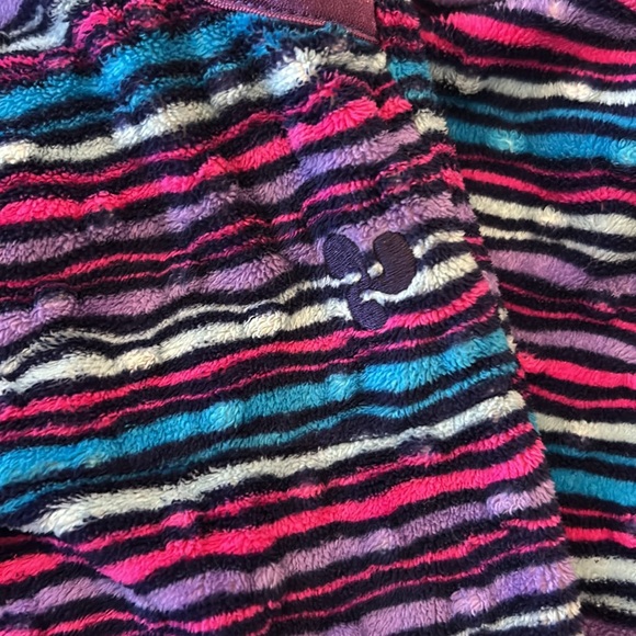 Triple Flip minky mTerial sweat pants with draw string and elastic bottom cuffs - Picture 2 of 6